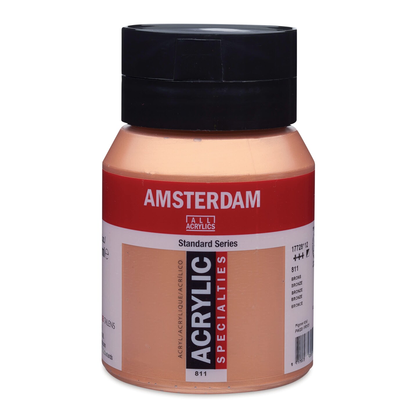 Amsterdam Standard Series Acrylic - Metallic Bronze, 500 ml bottle