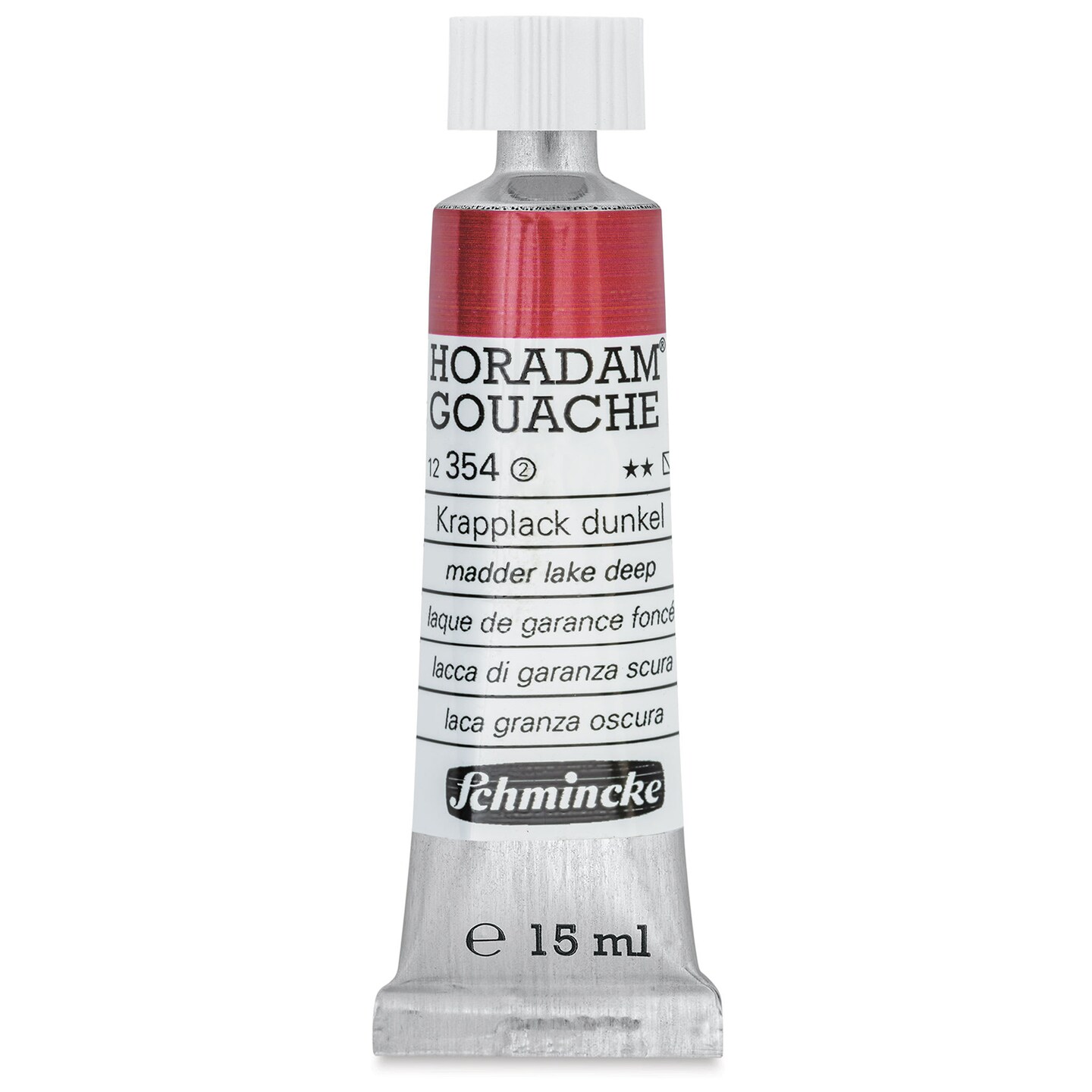 Schmincke Horadam Artist Gouache - Madder Lake Deep, 15 ml tube