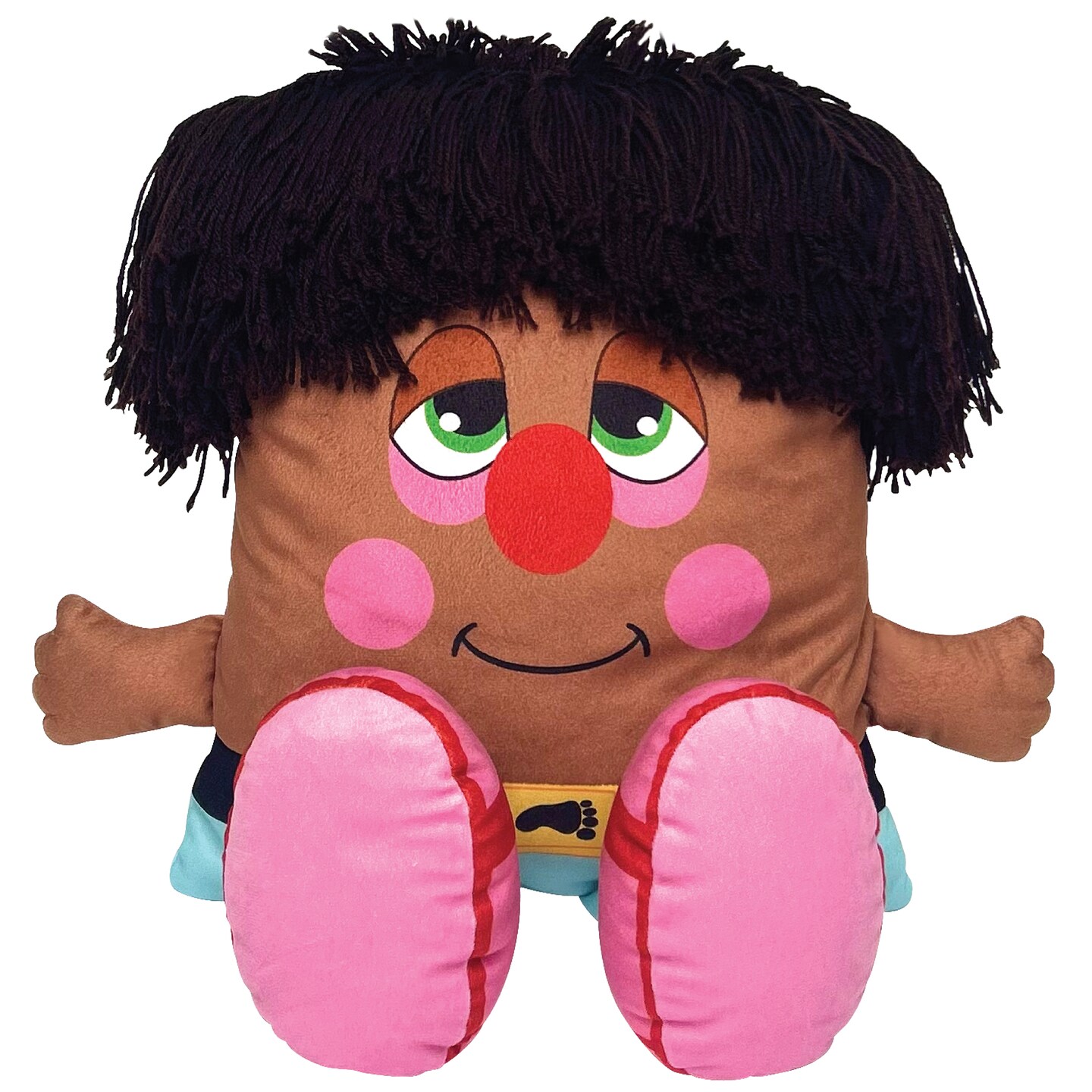 Pillow People: Big Shoe Plush - 2-In-1 Toy & Pillow, 80's Nostalgic Plush Pal Reimagined, Soft Stuffed Rectangular Character, Cozy Nap & Play Design