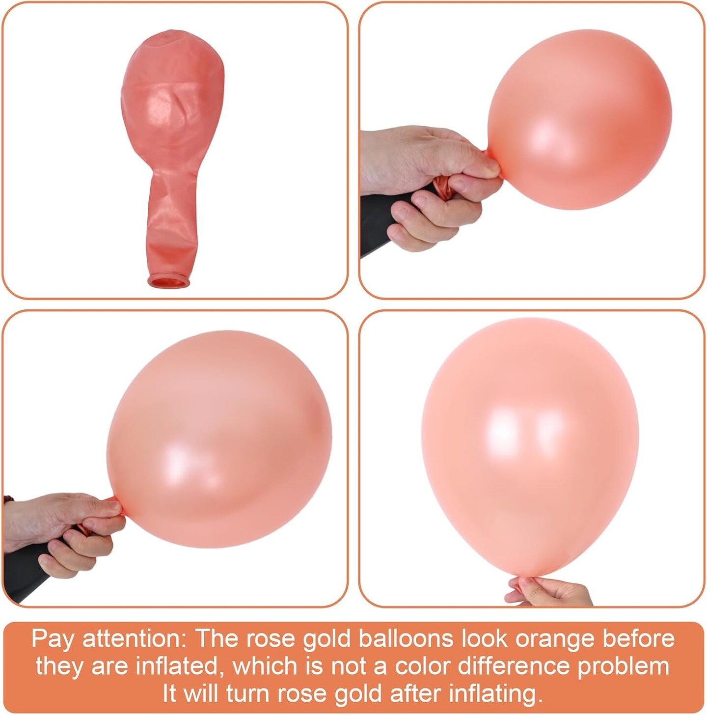 Dusty Pink Boho Blush Balloons, Metallic Rose Gold Retro Pink Ivory White Balloons, Nude Cream White Balloon and Confetti Balloons for Bridal Baby Shower Girls Birthday Wedding Decor Supply