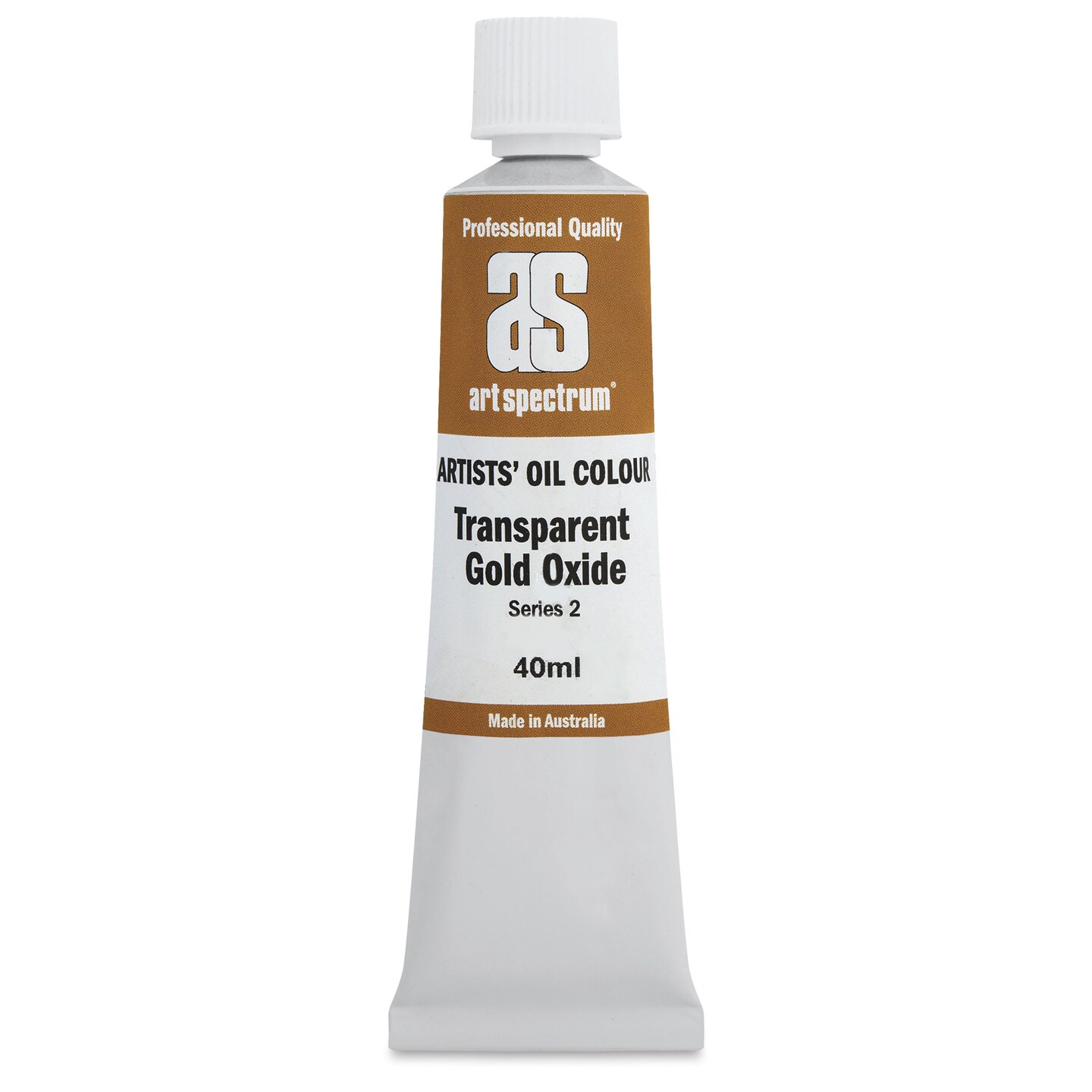Art Spectrum Artists' Oil Paint - Transparent Gold Oxide, 40 ml