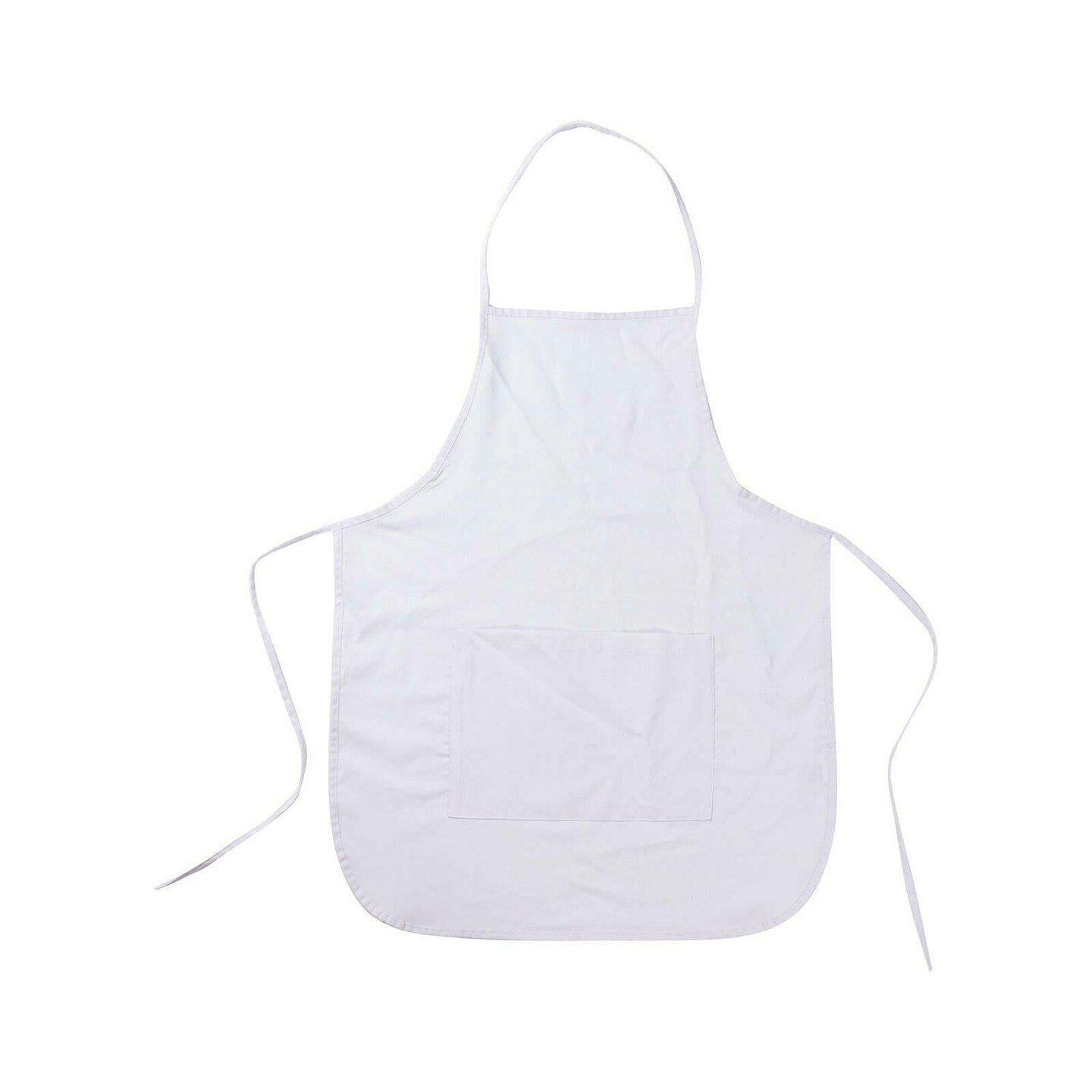 Craft Express 2 Pack White Adult Aprons With Pocket – Sublimation Ready