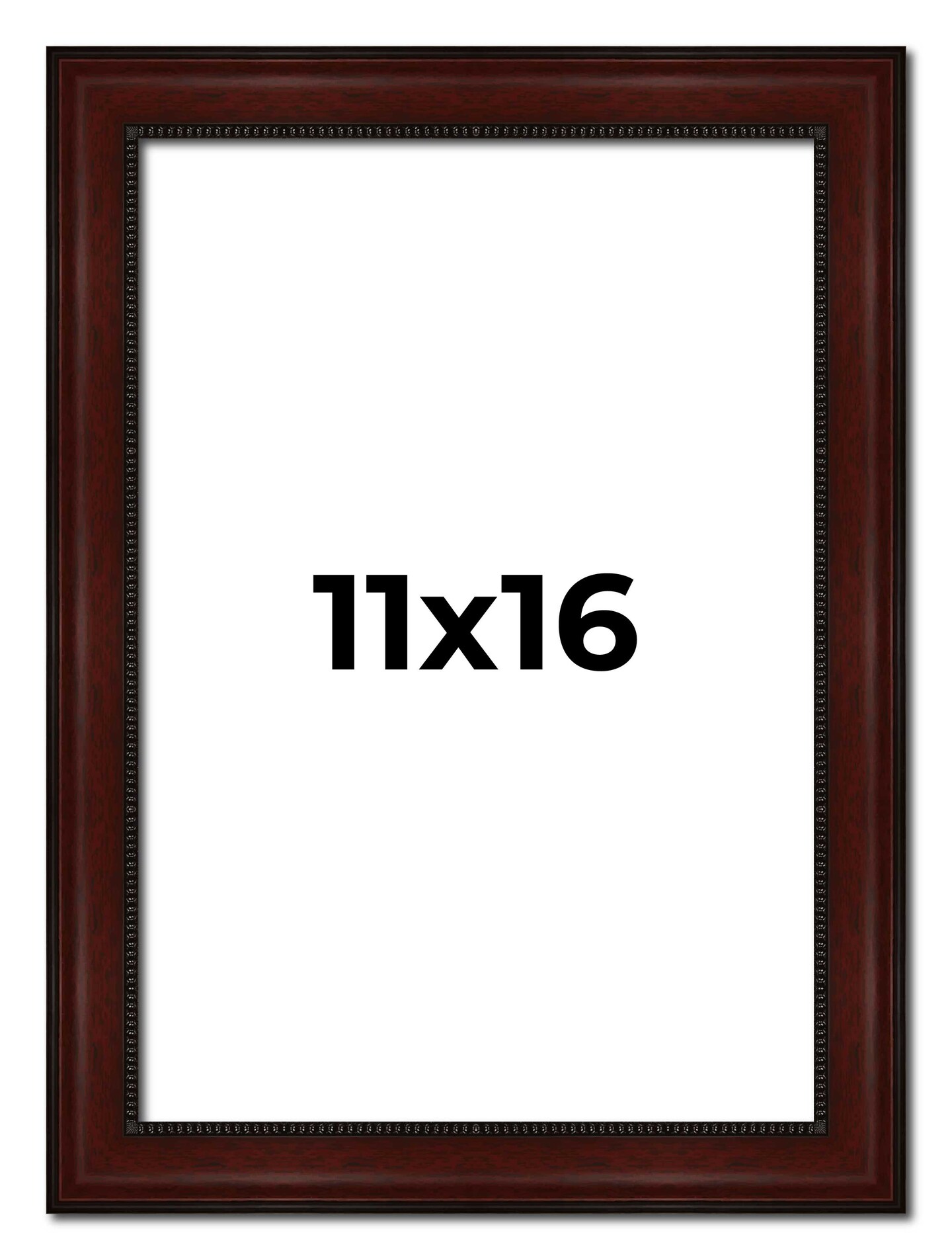 額縁 mmm Distressed Brown Picture Frame - UV Acrylic, Foam Board Backing