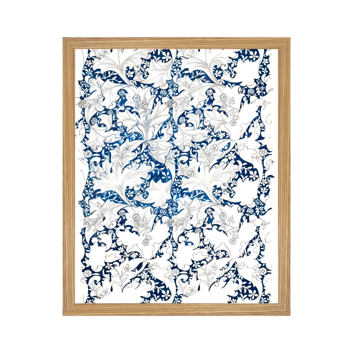 Large Framed Corporate Office Decor Wall Art Canvas 40x60 Inch - William Morris