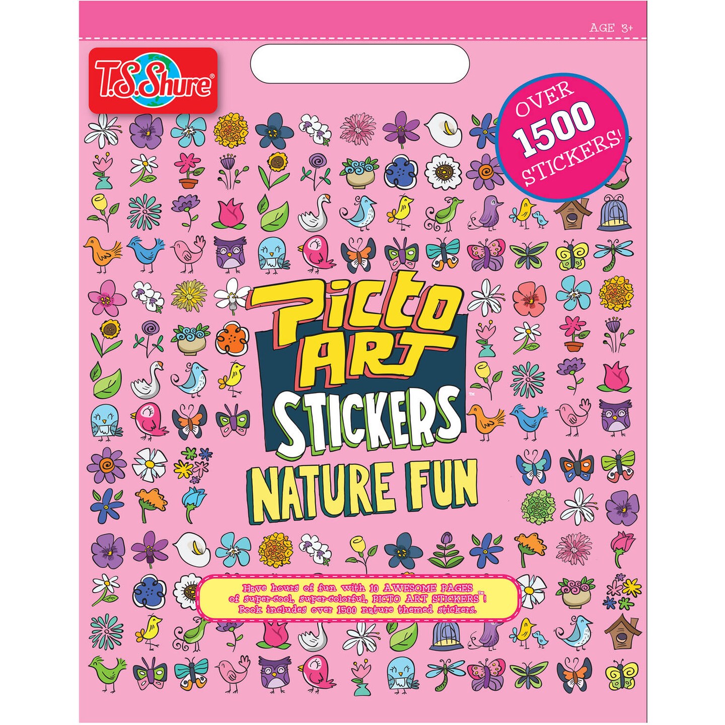 T.S. Shure - Picto Art Nature Fun Sticker Book