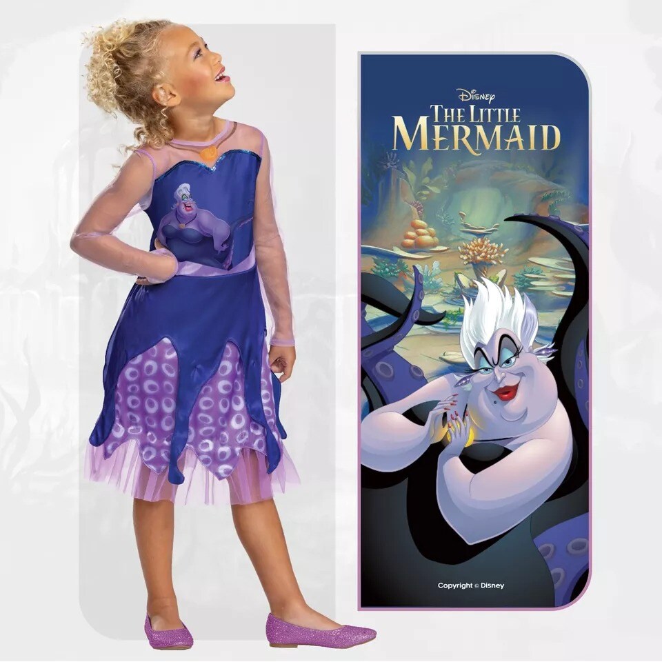 Kid&#x2019;s Classic Little Mermaid Ursula Costume
