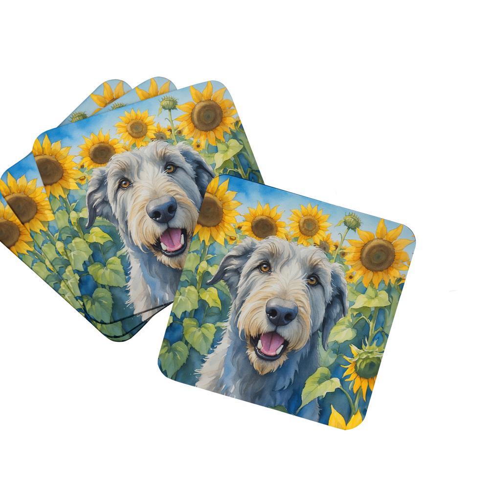 Edge Collections - Multicolor - Exotic Beach Car Coasters Set for Vehicles