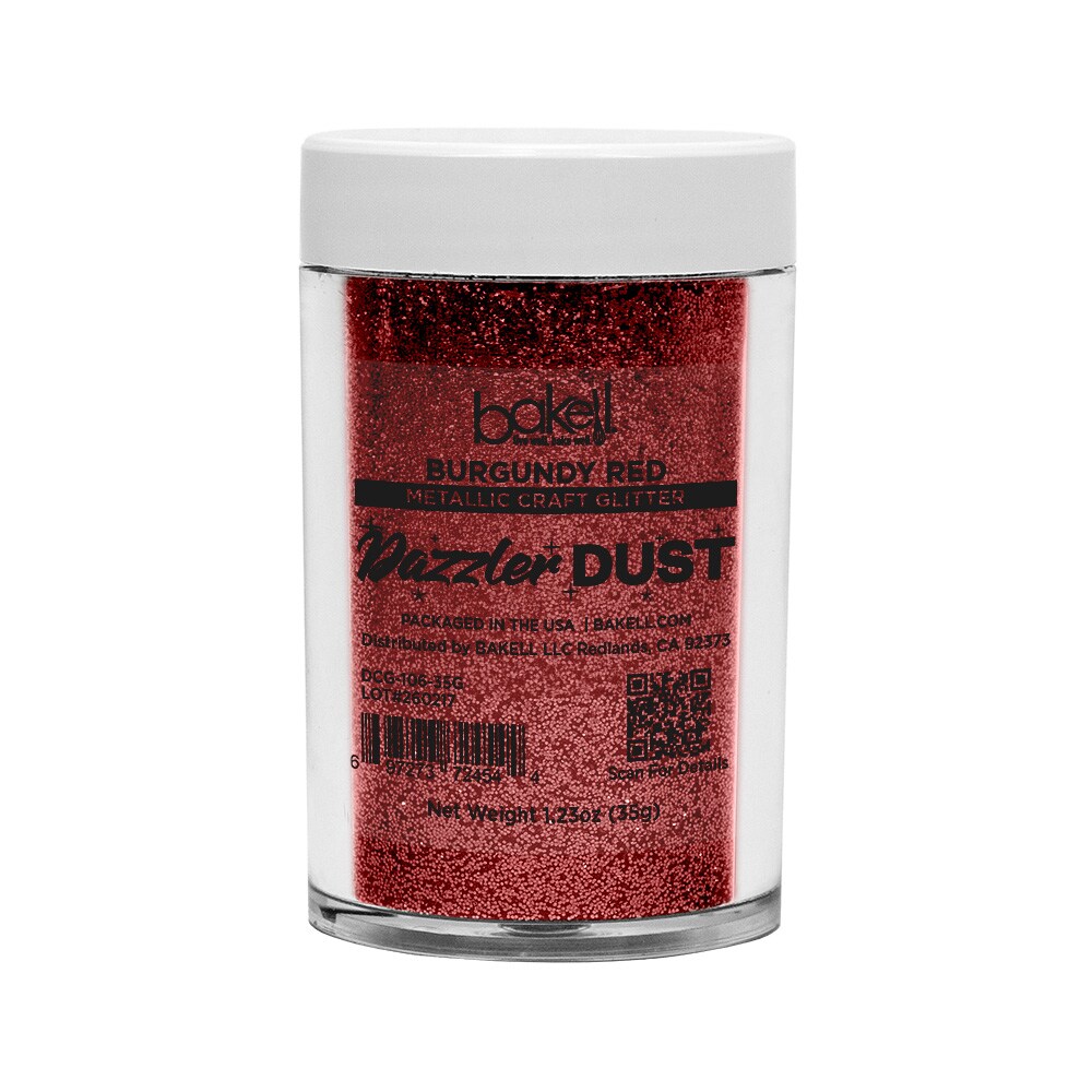 Ultra Fine Metallic Craft Glitter Dazzler Dust | 35g | Premium Polyester Non-Toxic | Bakell