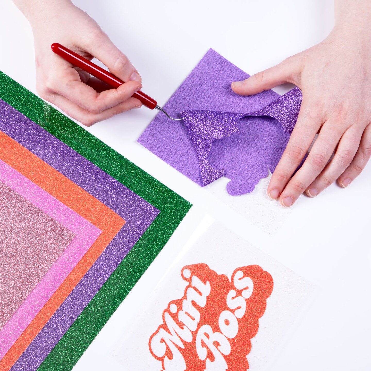 Siser&#xAE; Glitter Heat Transfer Vinyl, 11.8&#x22; x 24&#x22;