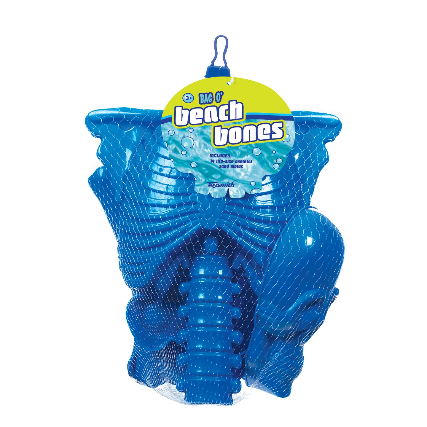Toysmith Bag O&#x27; Beach Bones Sand Molds, 1.4 lbs