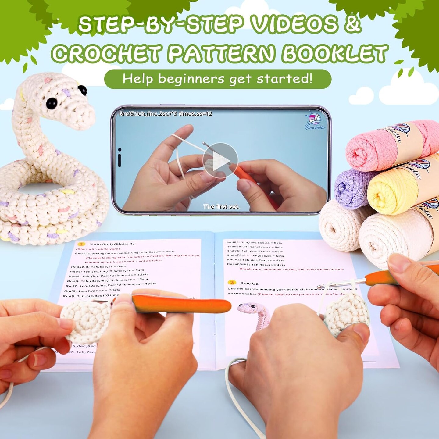 Crochet Kit for Beginners