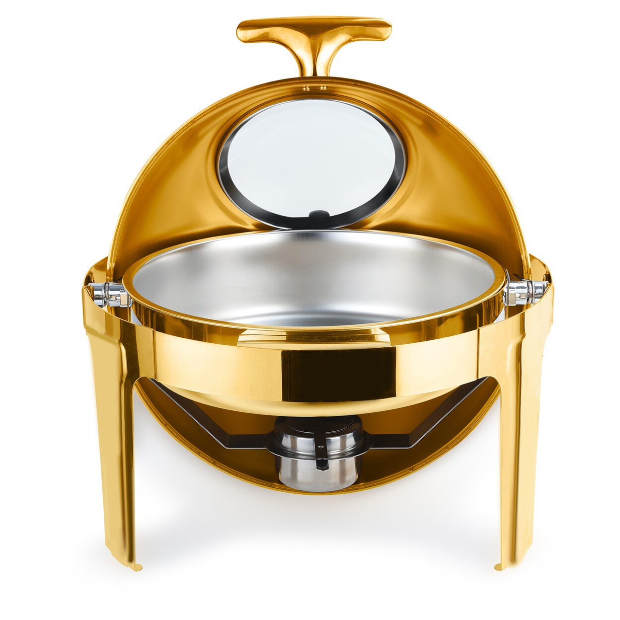 9L Buffet Dish Catering Food Warmer Round Chafing Dish Buffet Set Stainless Steel Chafing And Buffet Warmers Set With