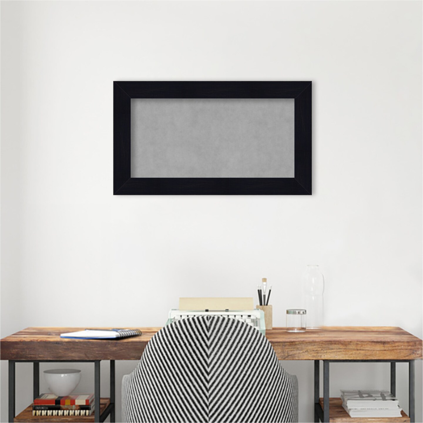 Shiplap Wood Framed Magnetic Board