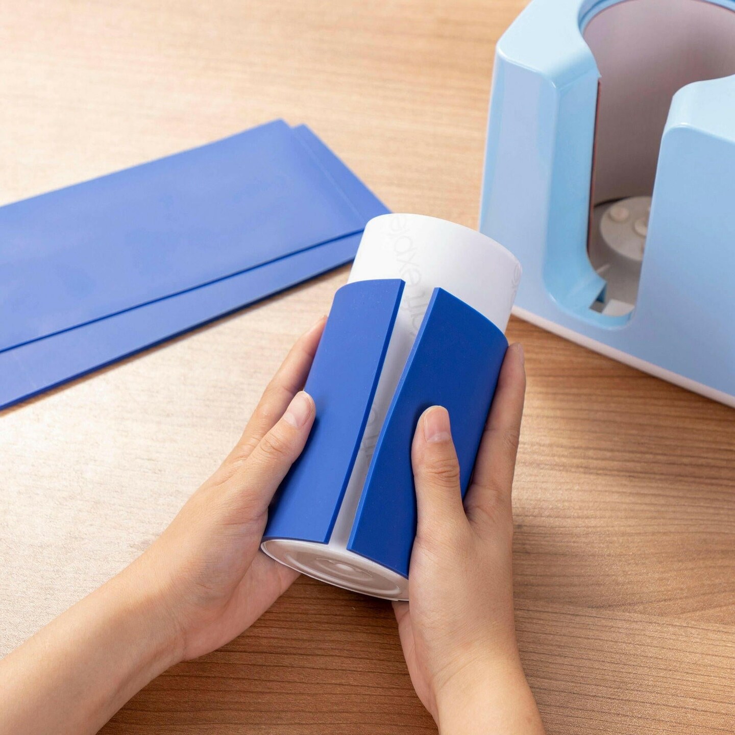 Craft Express 3-Pack Blue Silicone Wrap – Multi-Size Heat-Resistant Wraps