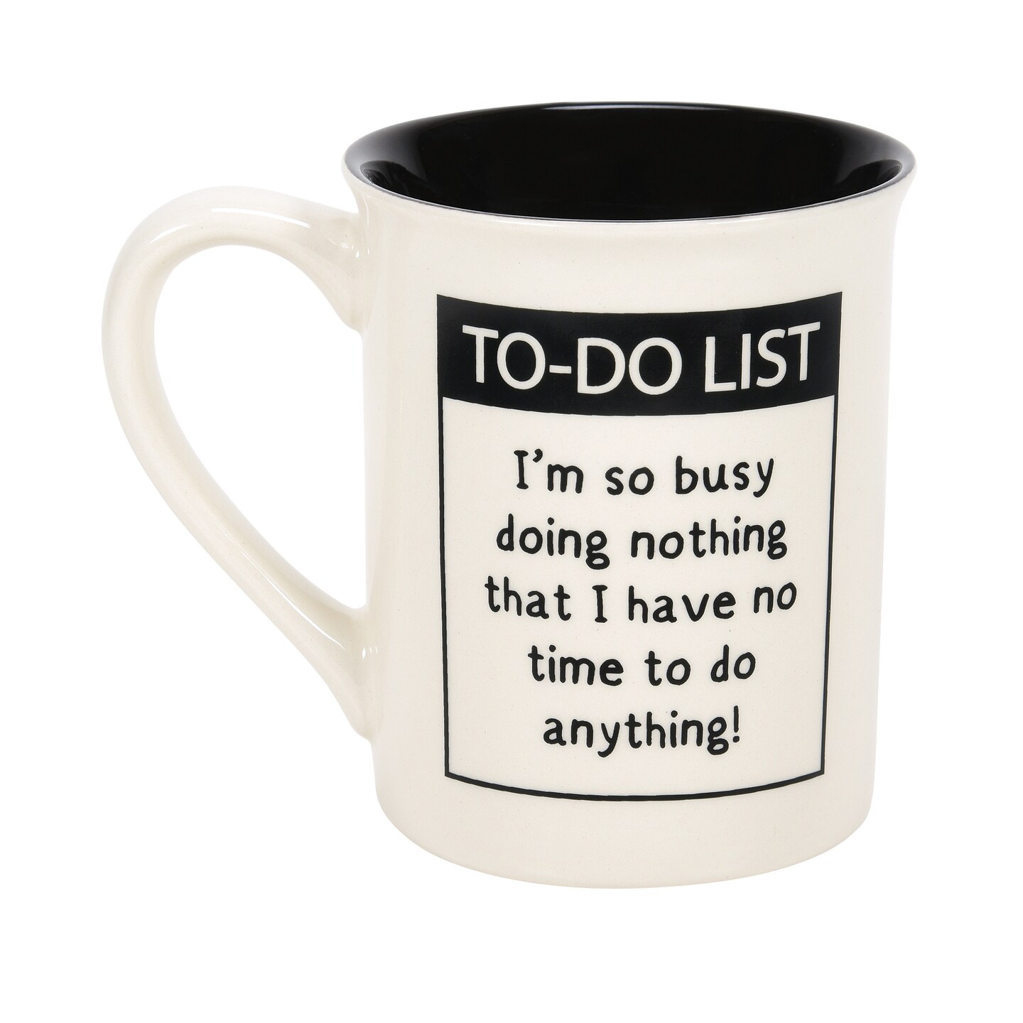 Enesco Our Name Is Mud Retirement Calendar Mug