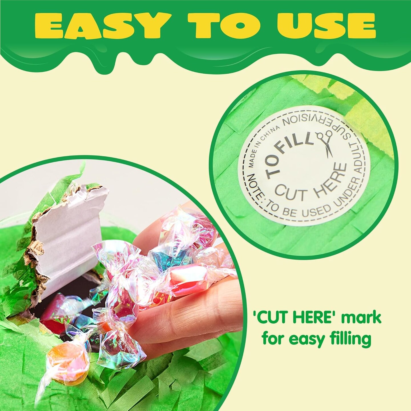 Cinco De Mayo Star Pinata 12.6 x 12.6 inches. Fiesta Party Supply for Fiesta Taco Party, Luau Event Photo Props, Mexican Theme Decoration, Carnivals Festivals, Taco Tuesday Event