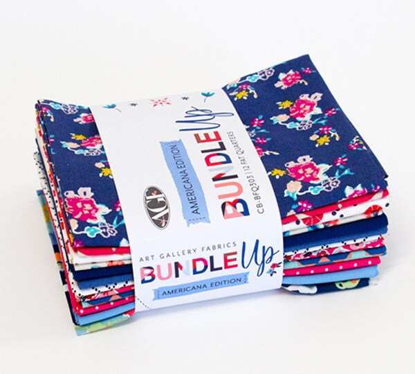 Americana Fat Quarter Bundle Up by AGF Studio for Art Gallery (CB-BFQ303)