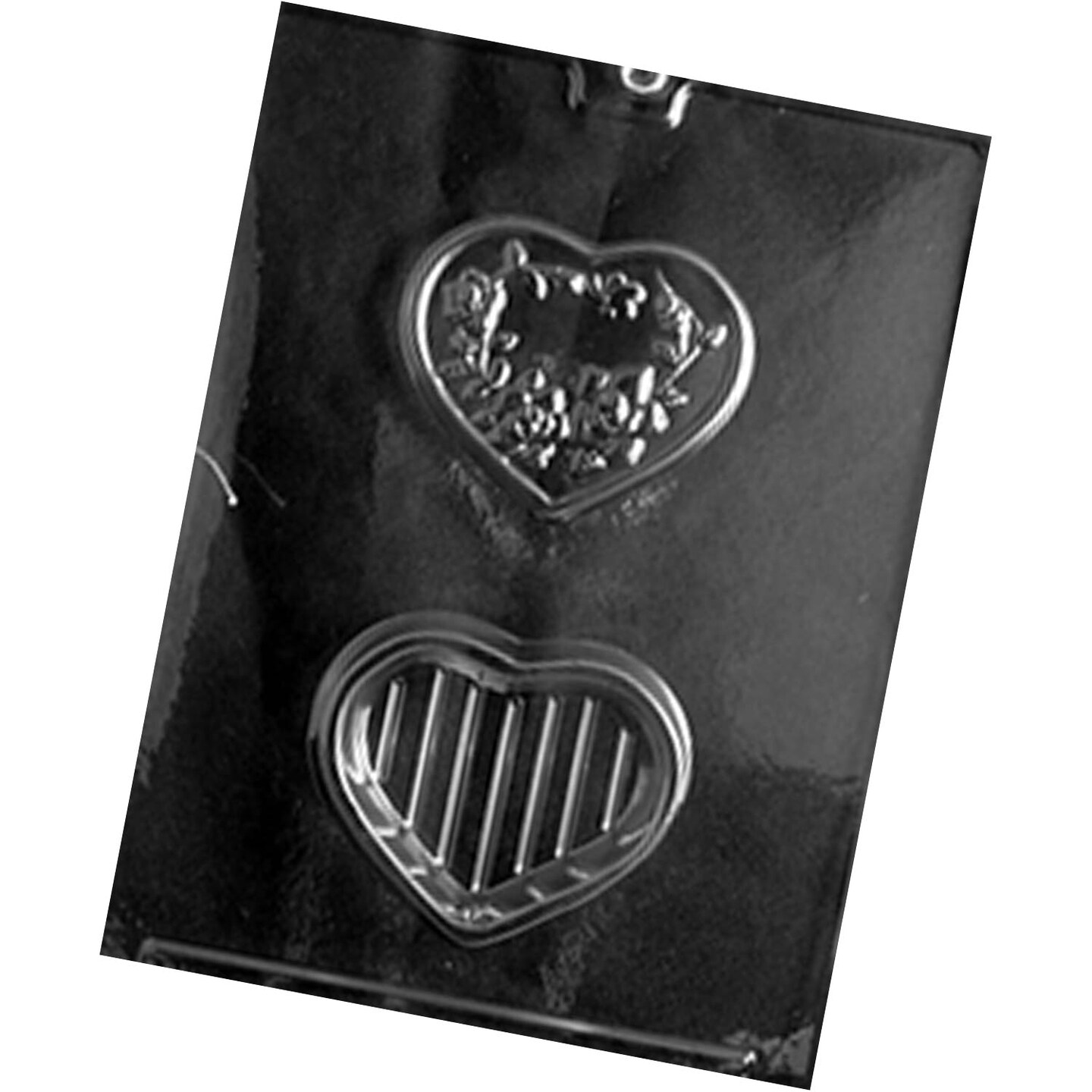 Rose Heart Pour Box Chocolate Mold Create Beautiful Heart-Shaped Chocolate Boxes