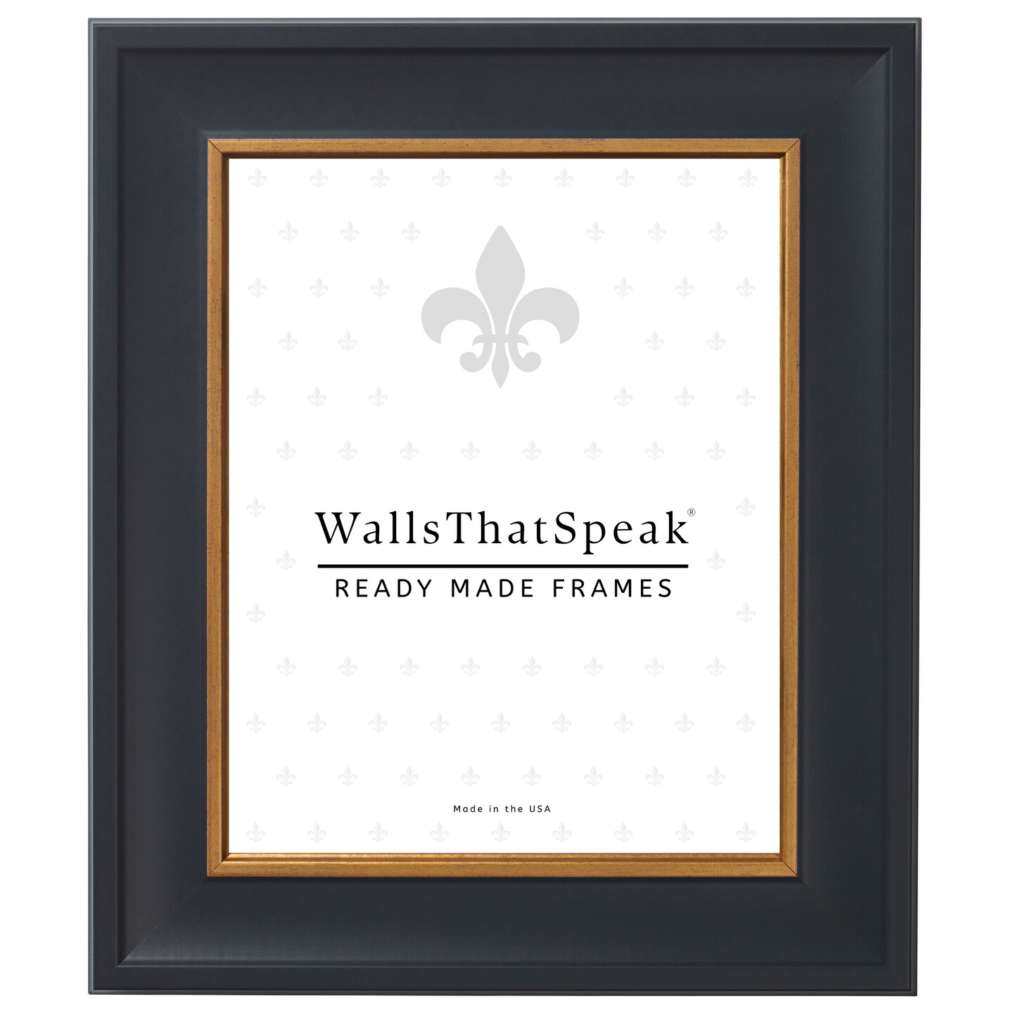 24x36  Picture Frame, Martin 2 Inch MDF Moulding, Wall Display Frame for Art, Posters, or Photos by wallsthatspeak
