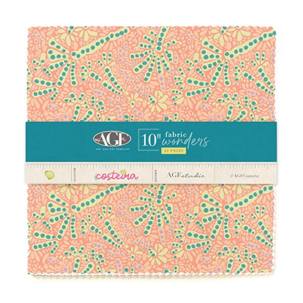 Costeira 10&#x22; Square Pack (Layer Cake) by  for Art Gallery (10WCOS)
