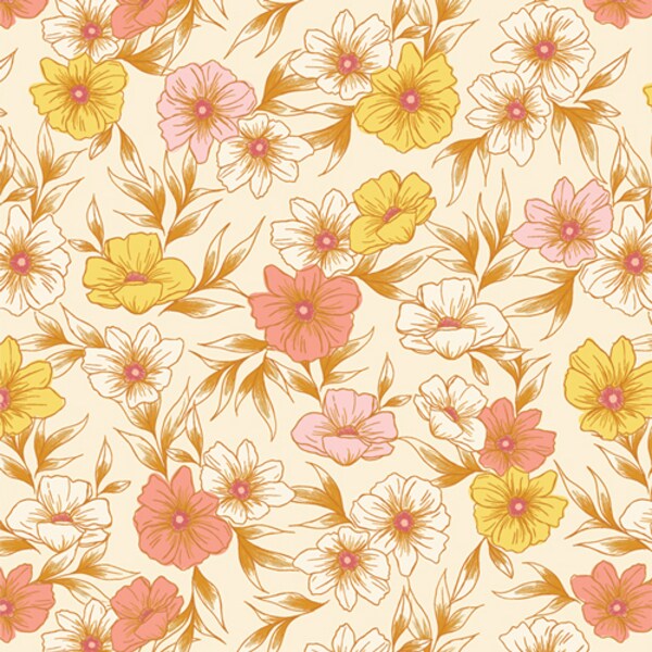Tinted Blooms in Amber (blc11107) | Bloomcore | AGF Studio | Art Gallery