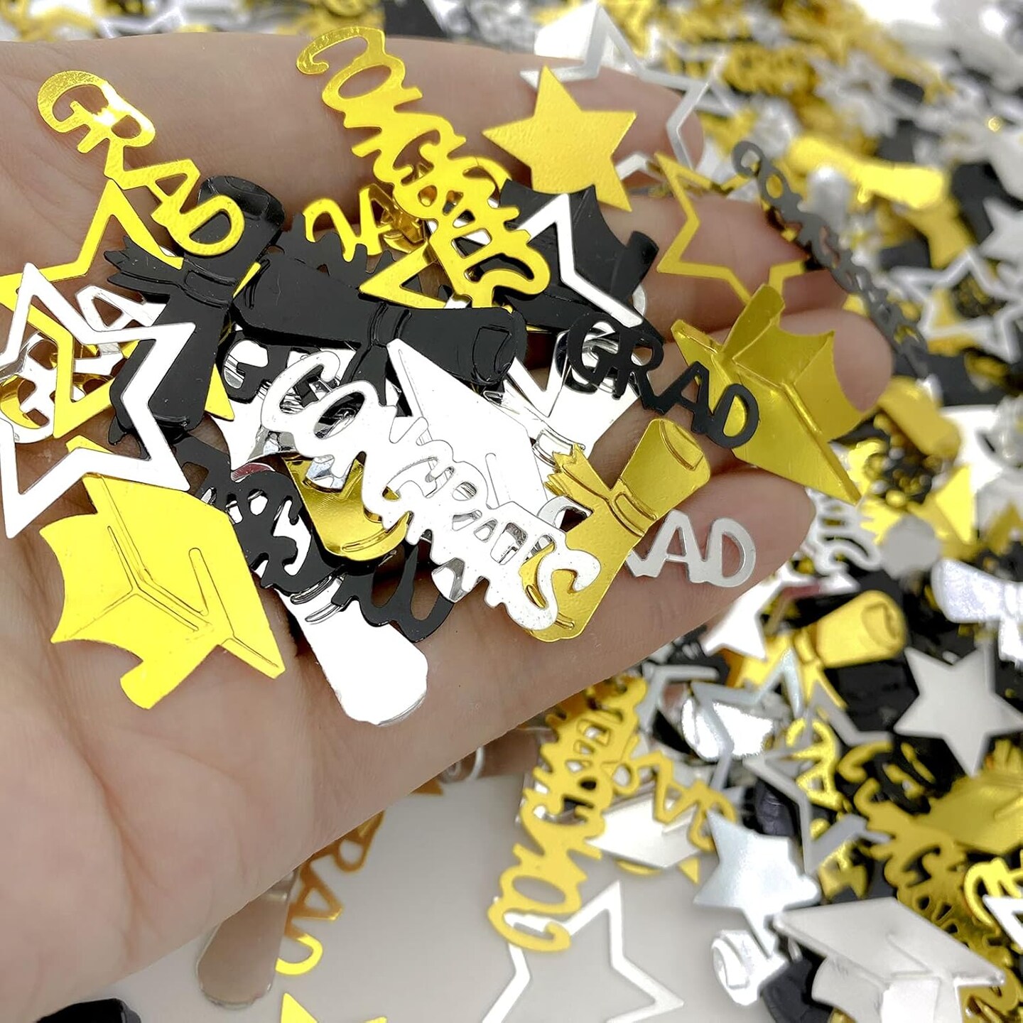 Graduation Confetti 2025 | Glitter Confetti Sprinkles for Party Table Scatters Decoration