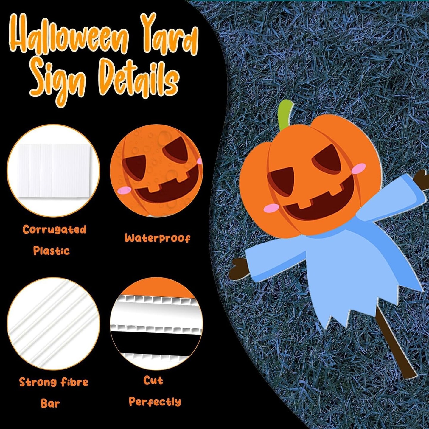 Halloween Yard Signs Cute Halloween Garden Stake