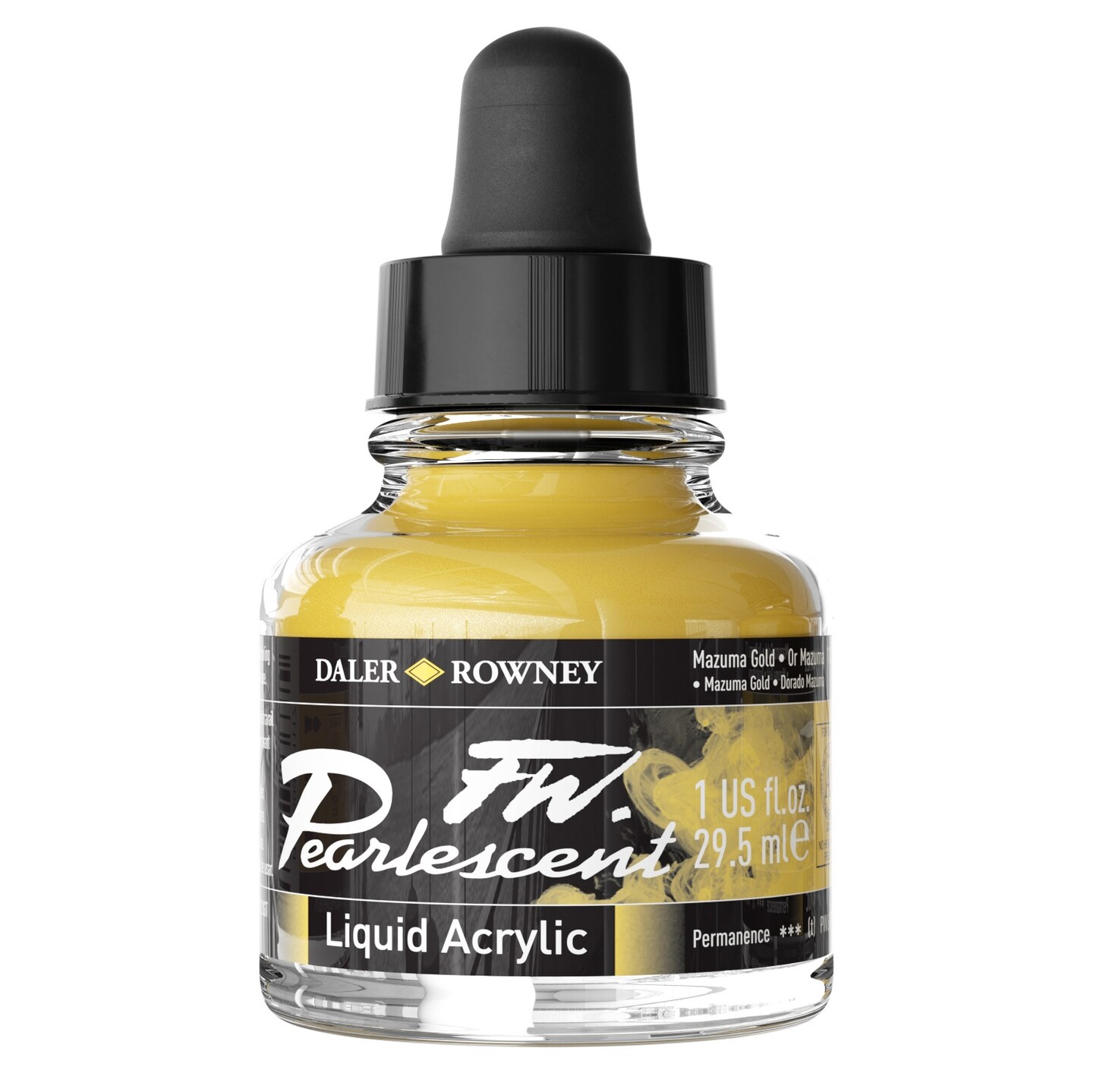 FW Pearlescent Liquid Acrylic Paint 1oz
