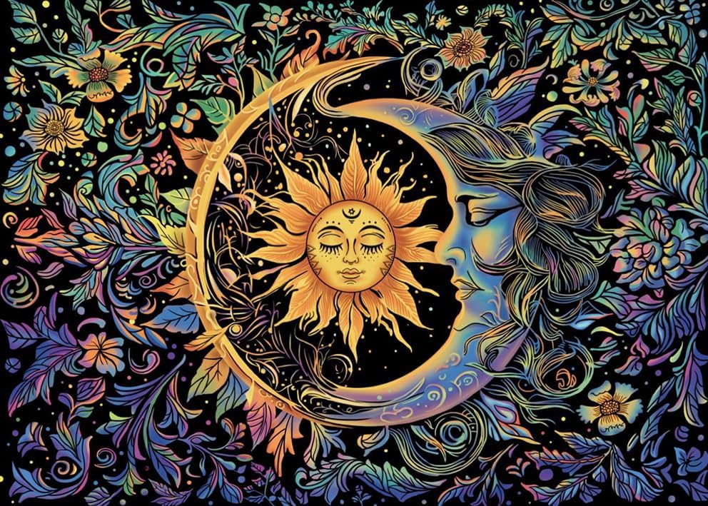 Sun and Moon DIY 5D Diamond Art Kits