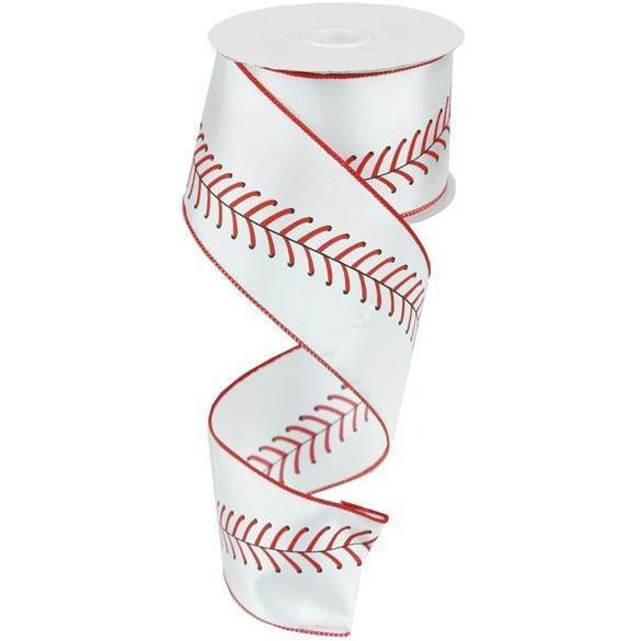 2.5" Baseball Stitching Ribbon (10 Yards)