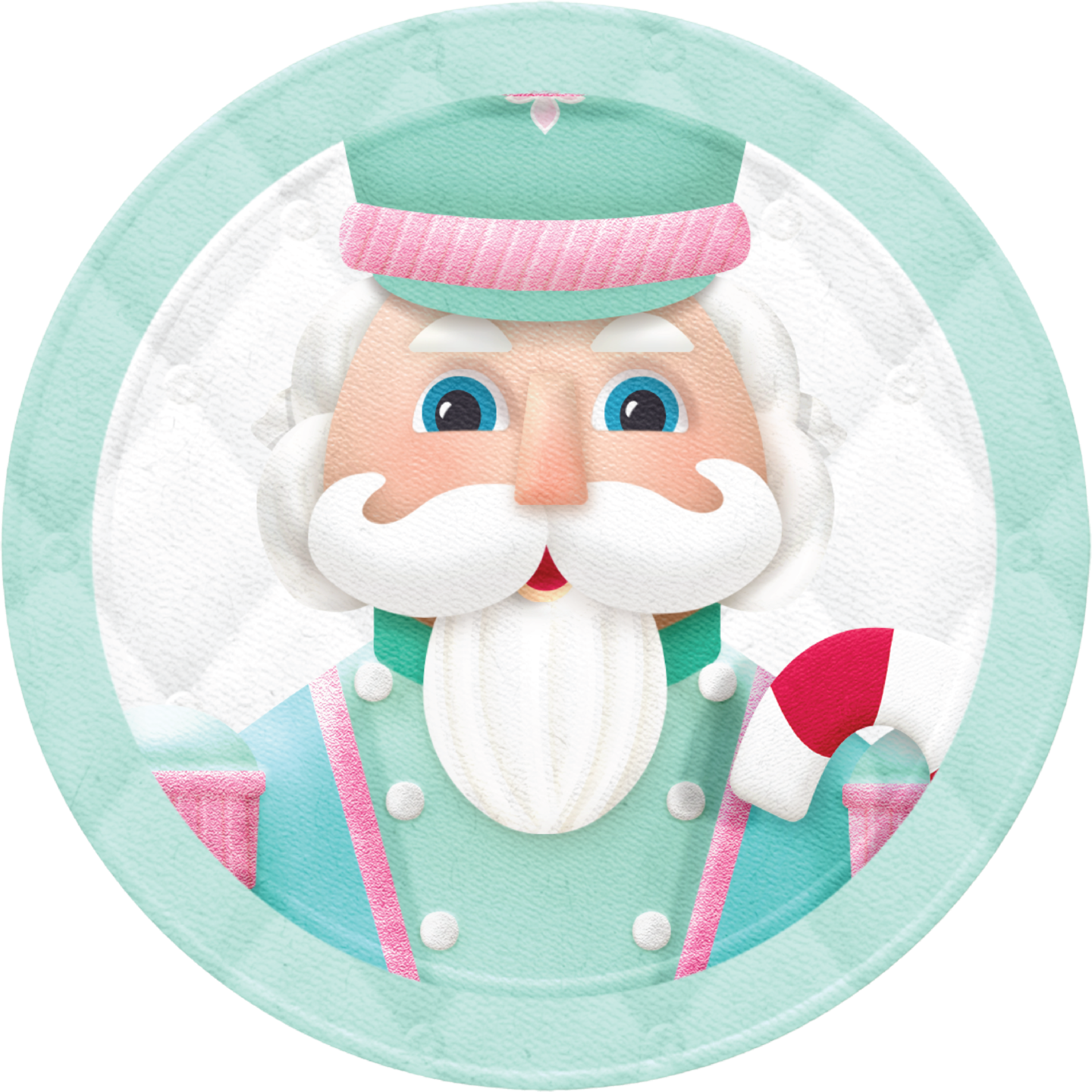 Mint Green Nutcracker Sign