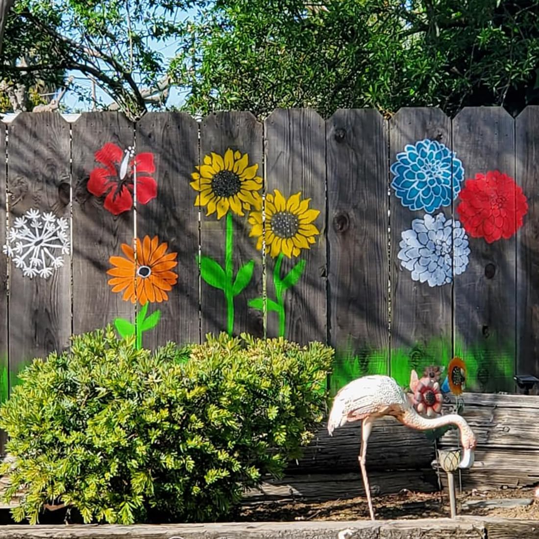 Large Flower Stencils - 14 inch