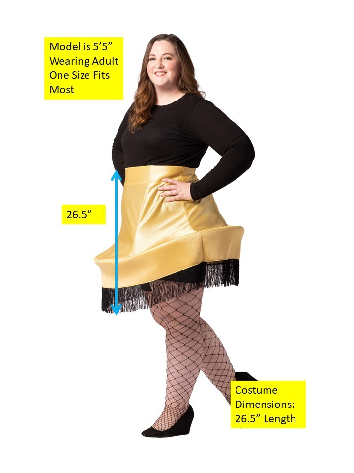 Christmas Lamp Skirt Costume, Women&#x27;s Sizes 4-8 &#x26; 14-16