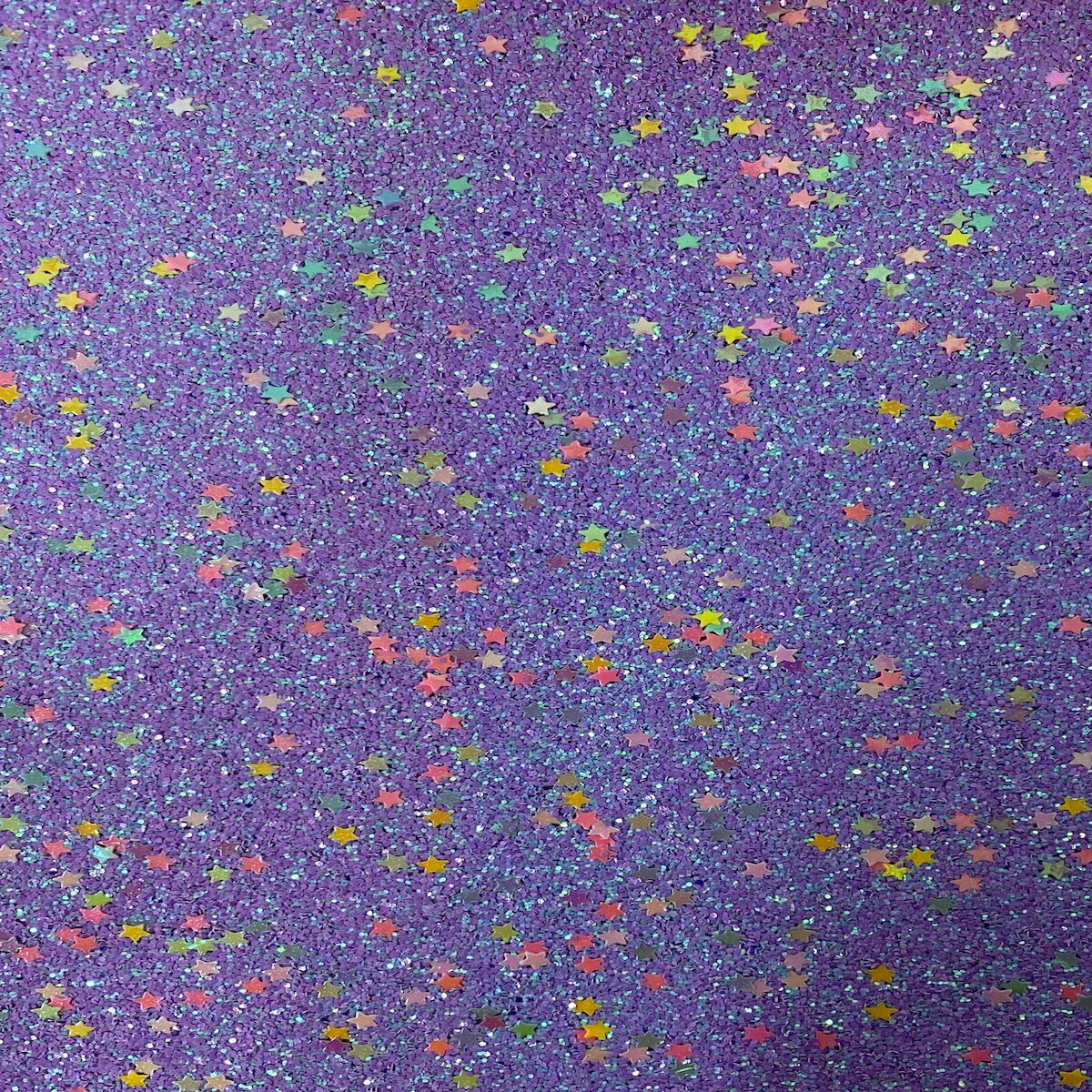1 Yard Iridescent Stardust Glitter Vinyl Fabric For Crafts Bags Wallpaper Fashion Decor 54” Width