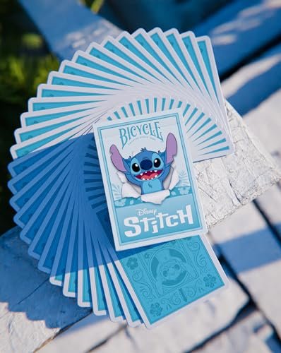 Bicycle Disney Stitch Inspired Playing Cards, Poker Size Standard Index