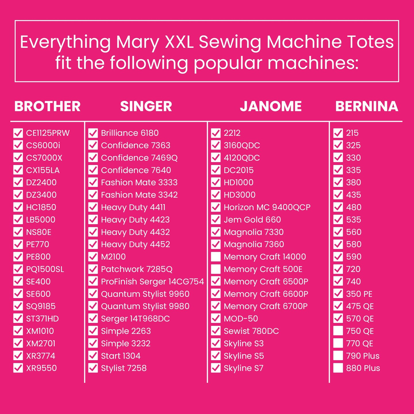 Everything Mary XXL 4 Wheel Collapsible Rolling Sewing Machine Storage Case, Black Floral