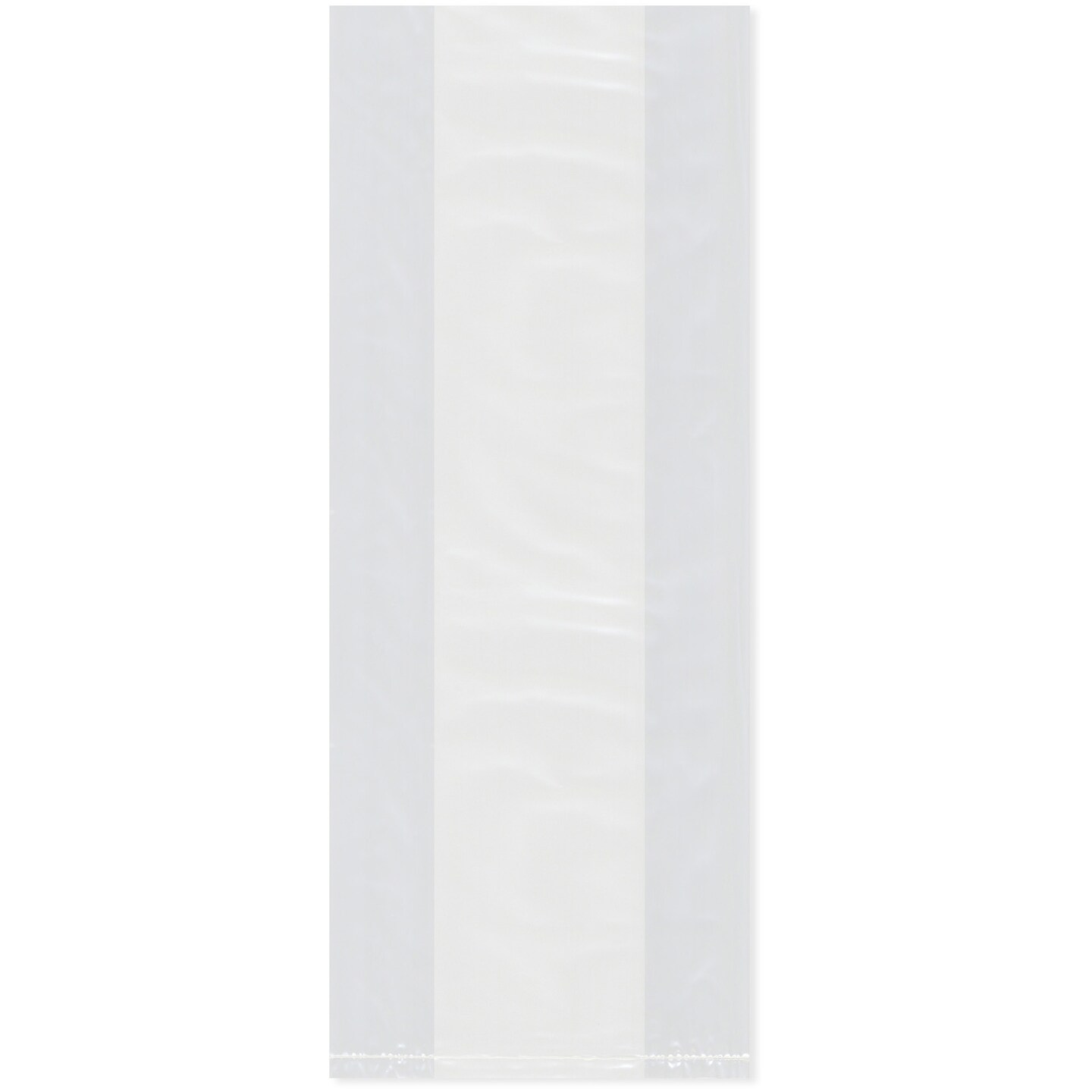 Plymor 6" x 3" x 15" (Pack of 100), 2 Mil Gusseted Plastic Bags