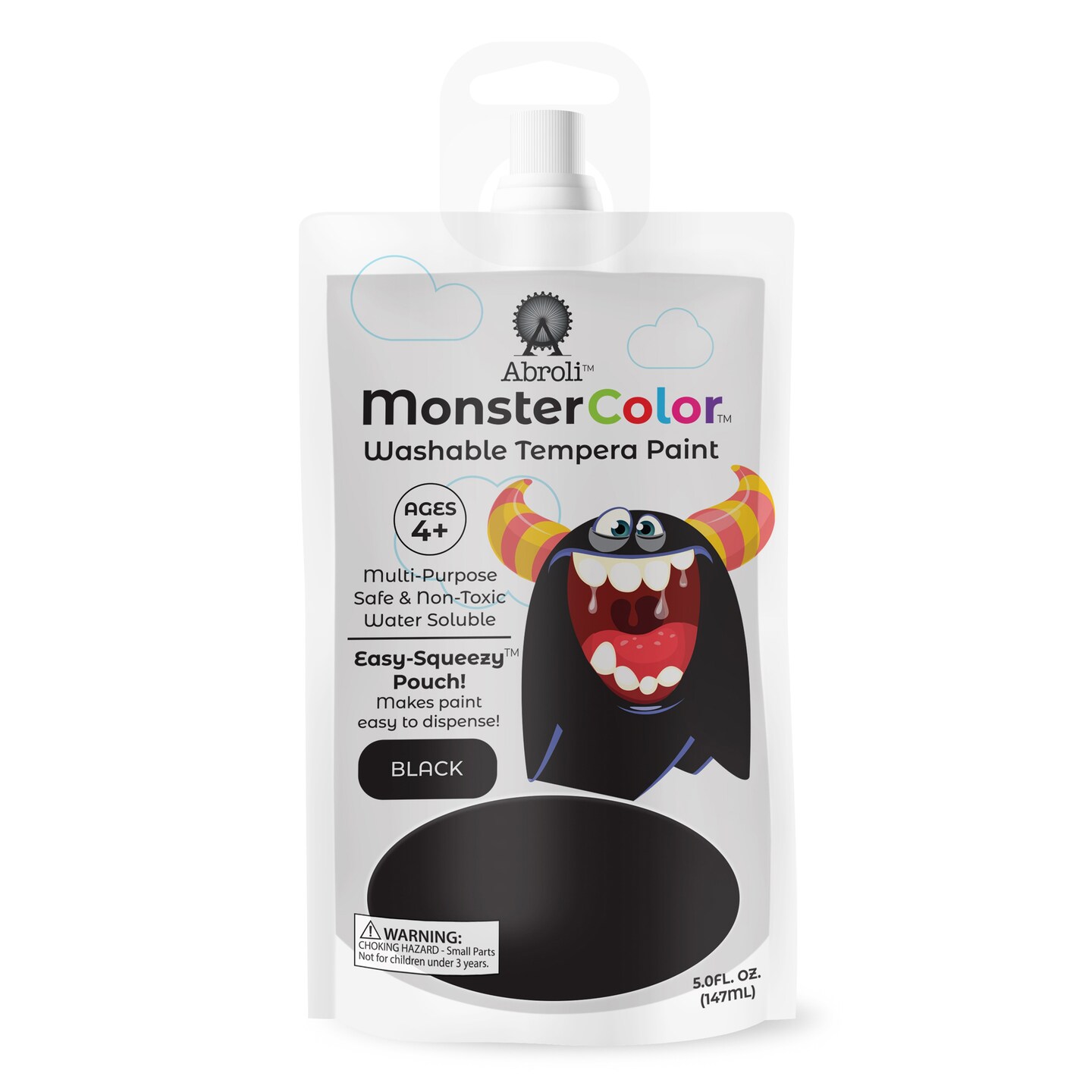 Abroli Monster Color Washable Tempera Paint Pouch 5oz | Michaels
