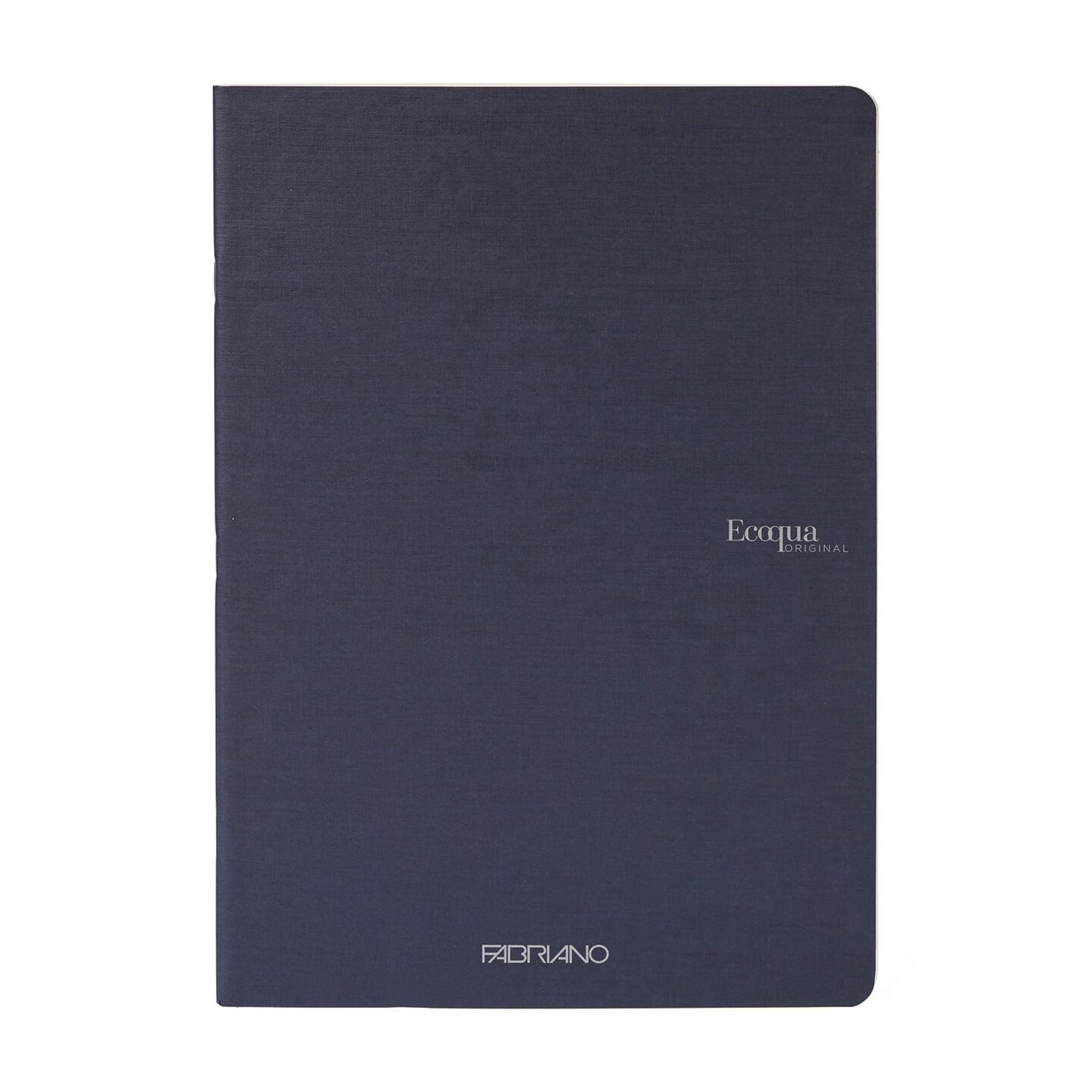 Fabriano Ecoqua Original Saddle-Stitched Notebook, Size A5, 40 Sheets, 5.8" x 8.3"