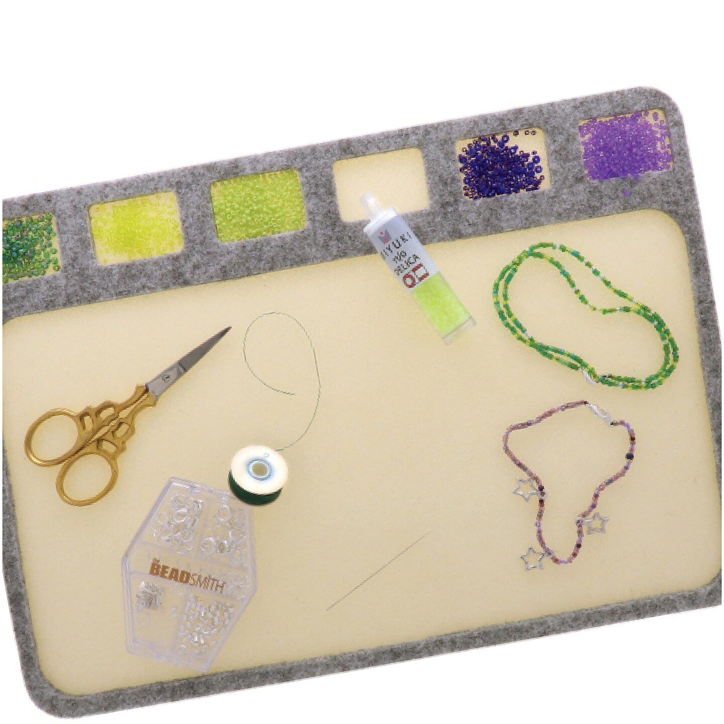 The Beadsmith Treasure Mat 