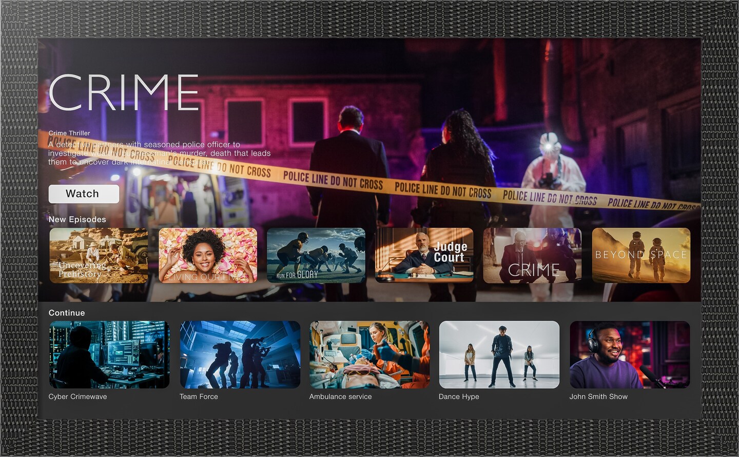 The Samsung Frame TV 65 inch TV Frame, Ornate Frame TV (Fits 2021-2025 Models)