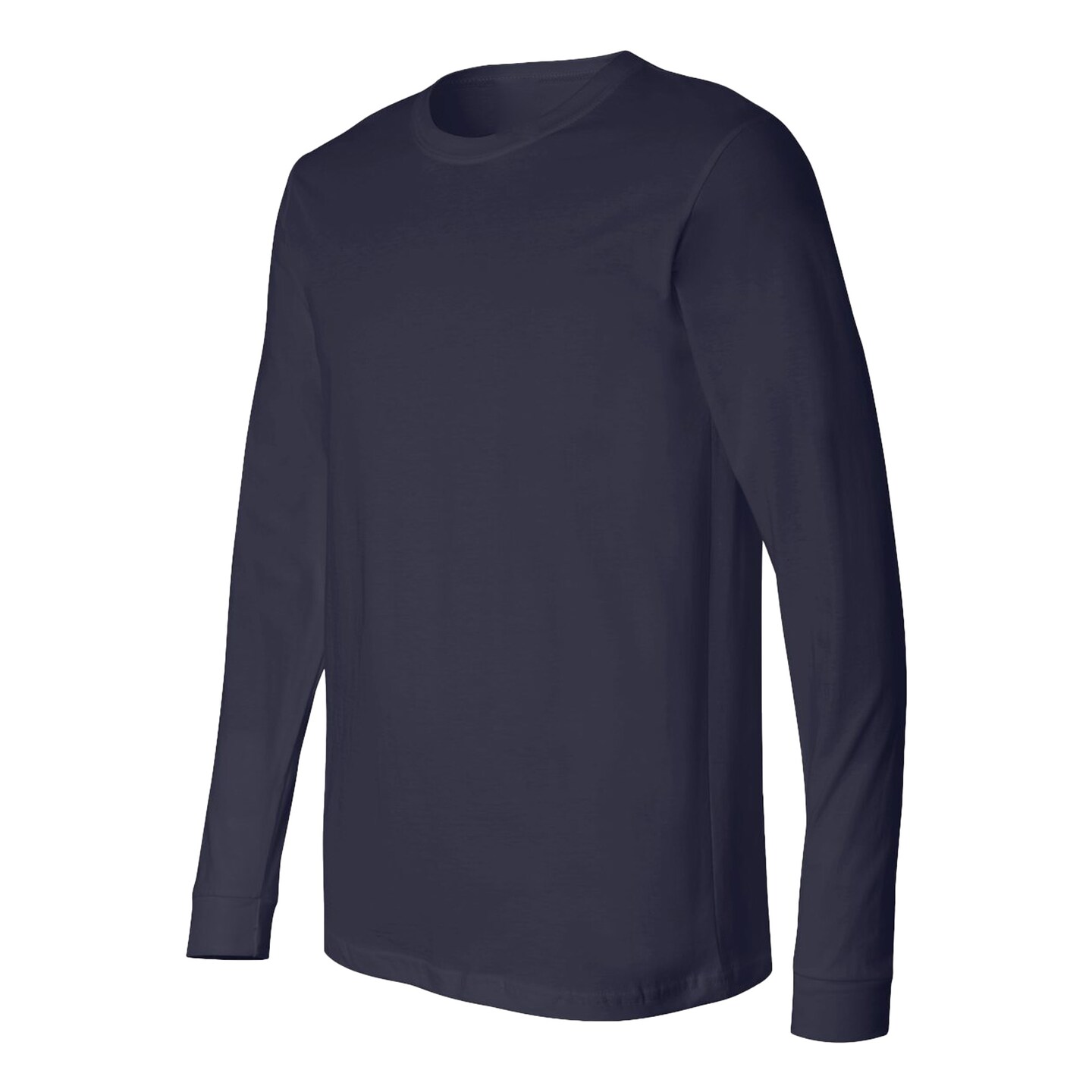 BELLA + CANVAS Unisex Cotton Jersey Long Sleeve Ribbed Cuffs