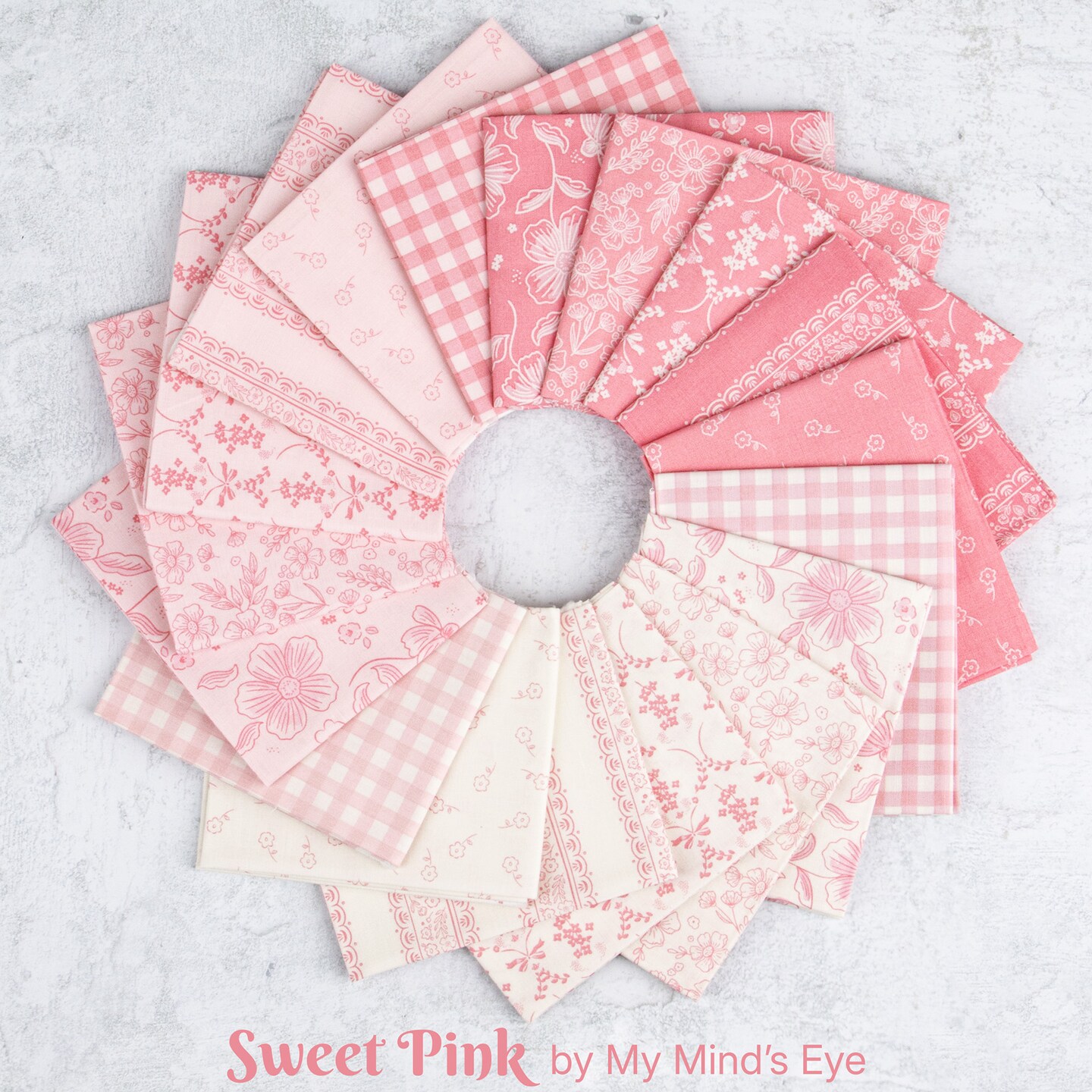 Gingham in Blush (c17415-blush) | Sweet Pink | My Mind's Eye | Riley Blake