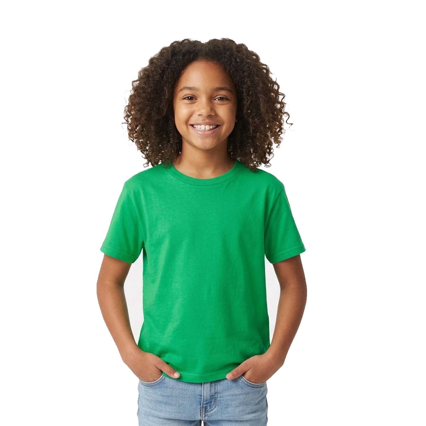 Gildan Youth Ultra Cotton Crewneck Short Sleeve T-Shirt for School Uniforms & Events Cotton Tee