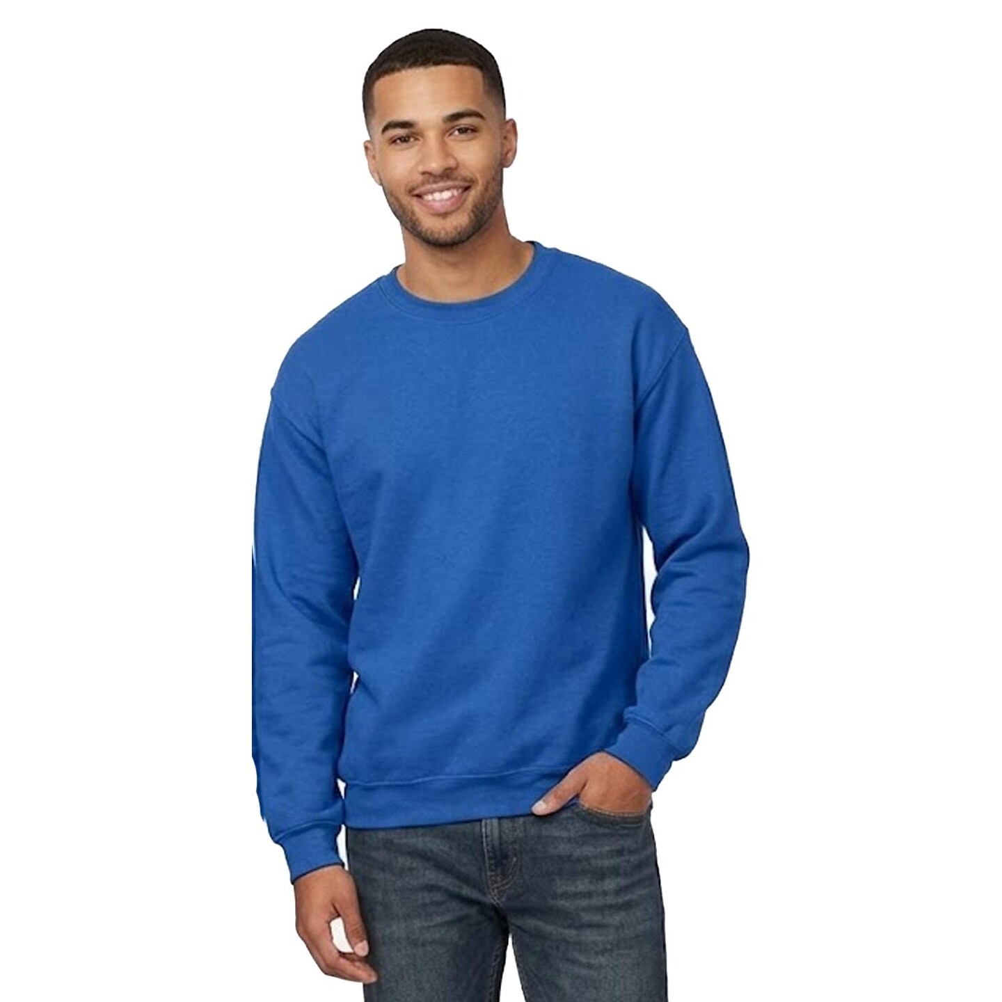Gildan Crewneck Long Sleeve Sweatshirt, Blank Heavy Blend Fleece Pullover