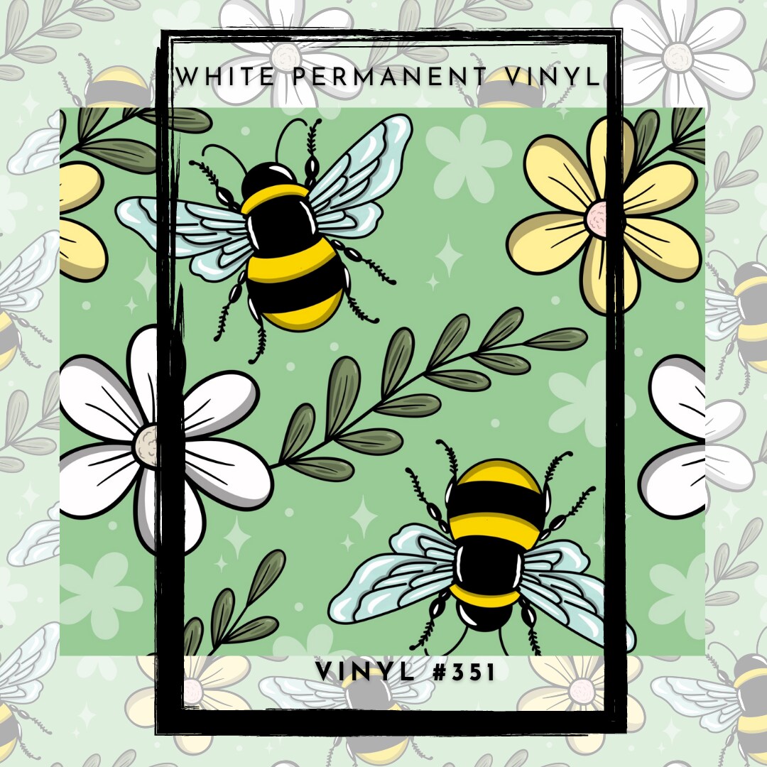#351 Spring Into Action 12x12 Pattern Vinyl