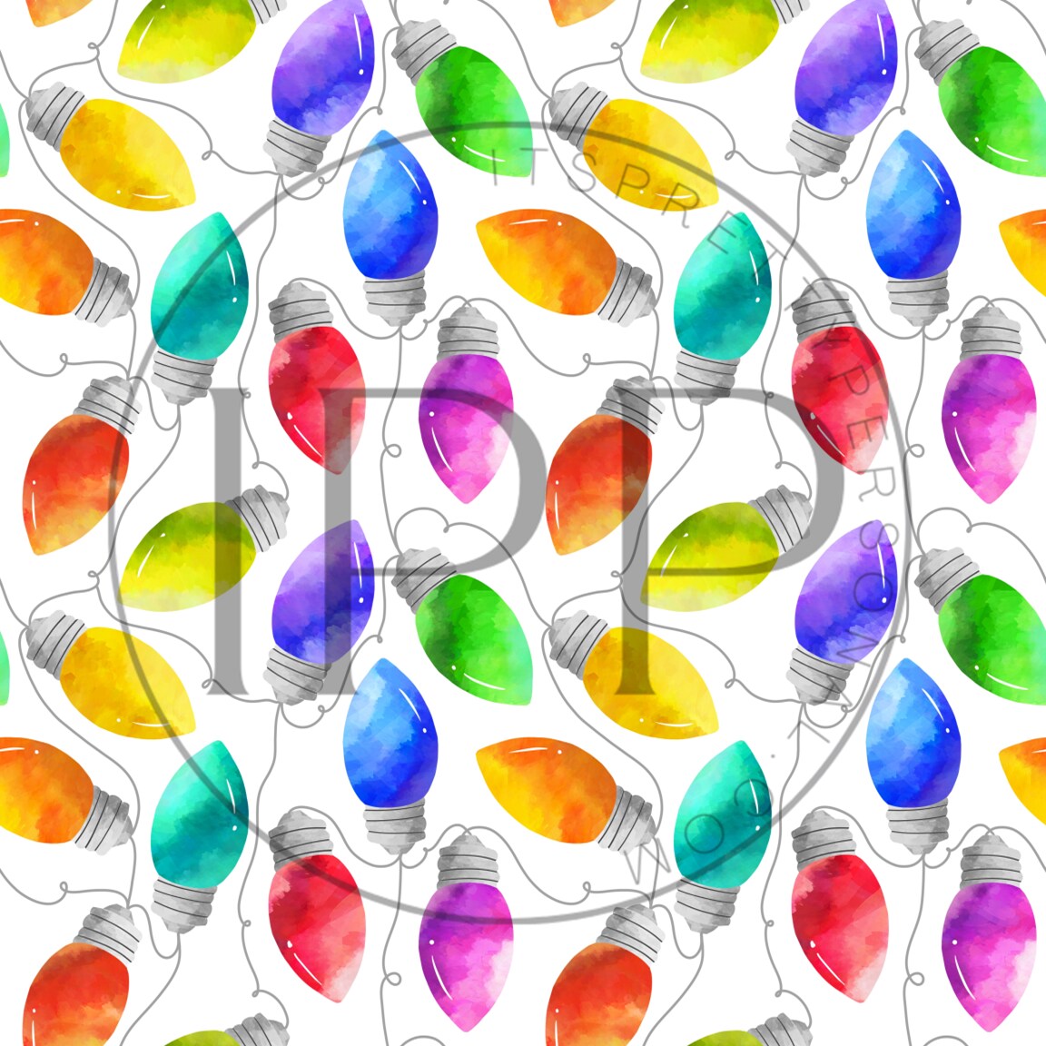 #583 CLEAR Classic Christmas  12x12 Pattern Vinyl