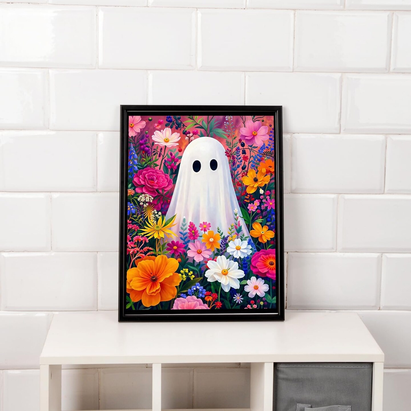 Halloween Ghost Diamond Painting Kit for Adults & Beginners – 5D