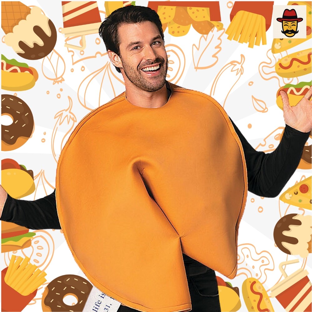 Fortune Cookie Costume Funny Food Tunic For Halloween Or Party Wear