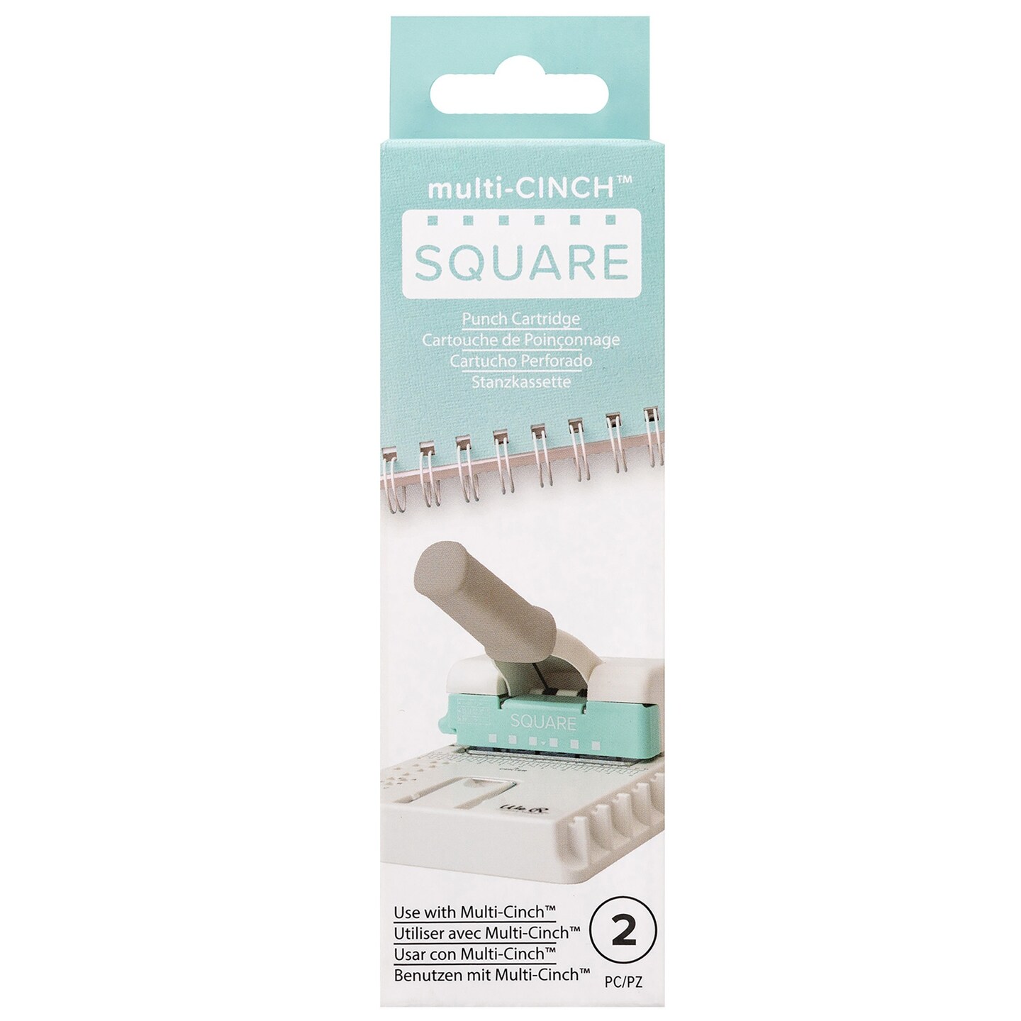 We R Multi Cinch Cartridge-Square Punch - 2:1